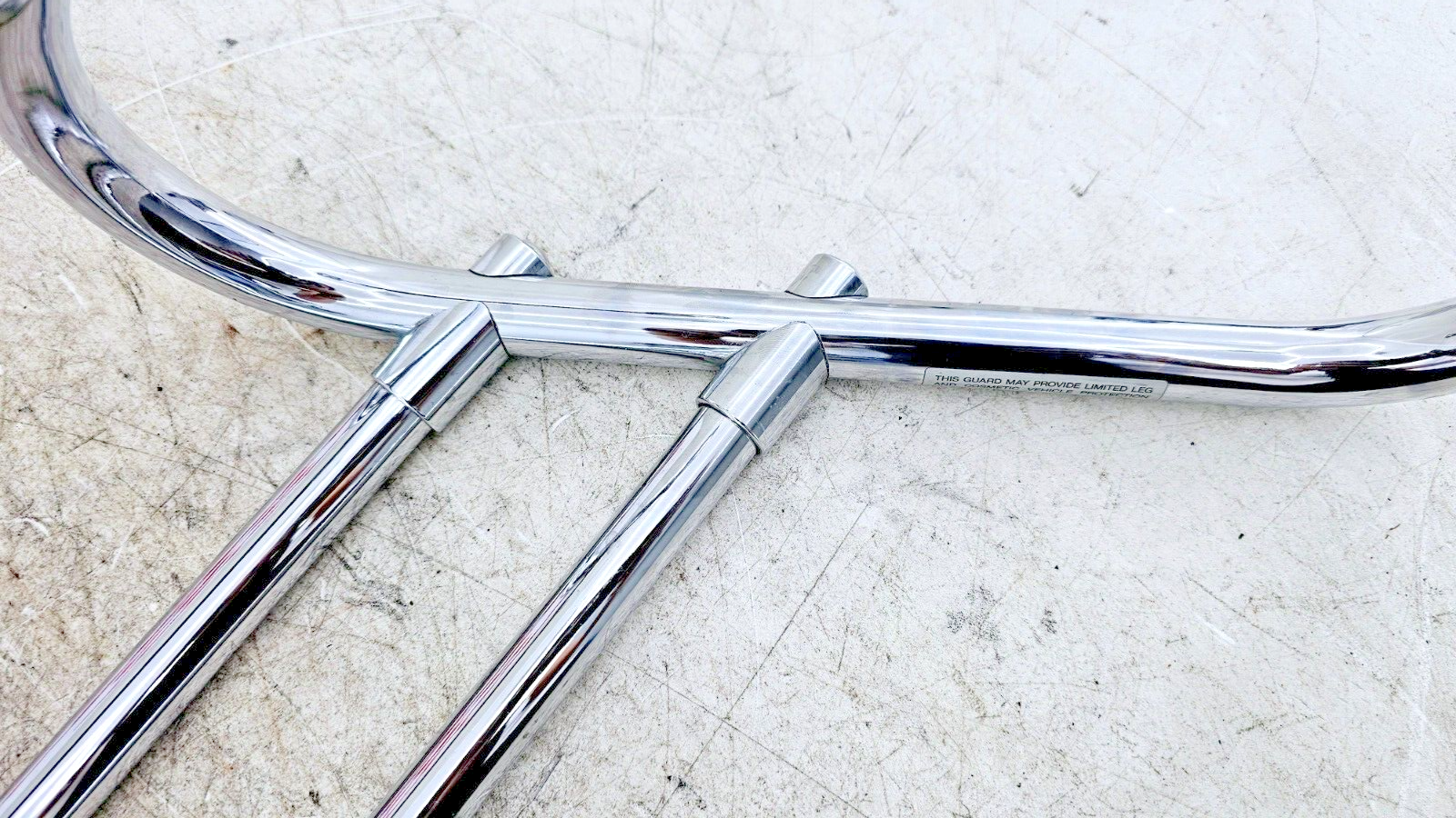 1998 HARLEY FLH ELECTRA GLIDE Chrome Right Saddlebag Guard Bumper Surround Bars