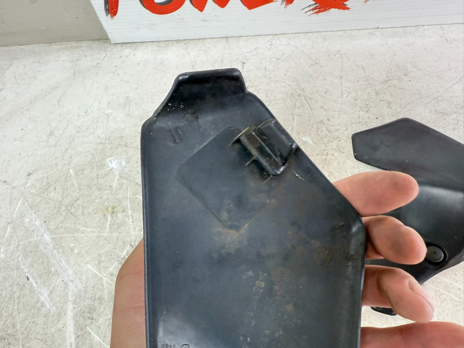 2001 HONDA VALKYRIE INTERSTATE Front Frame Neck Left Right Cover Trim Black