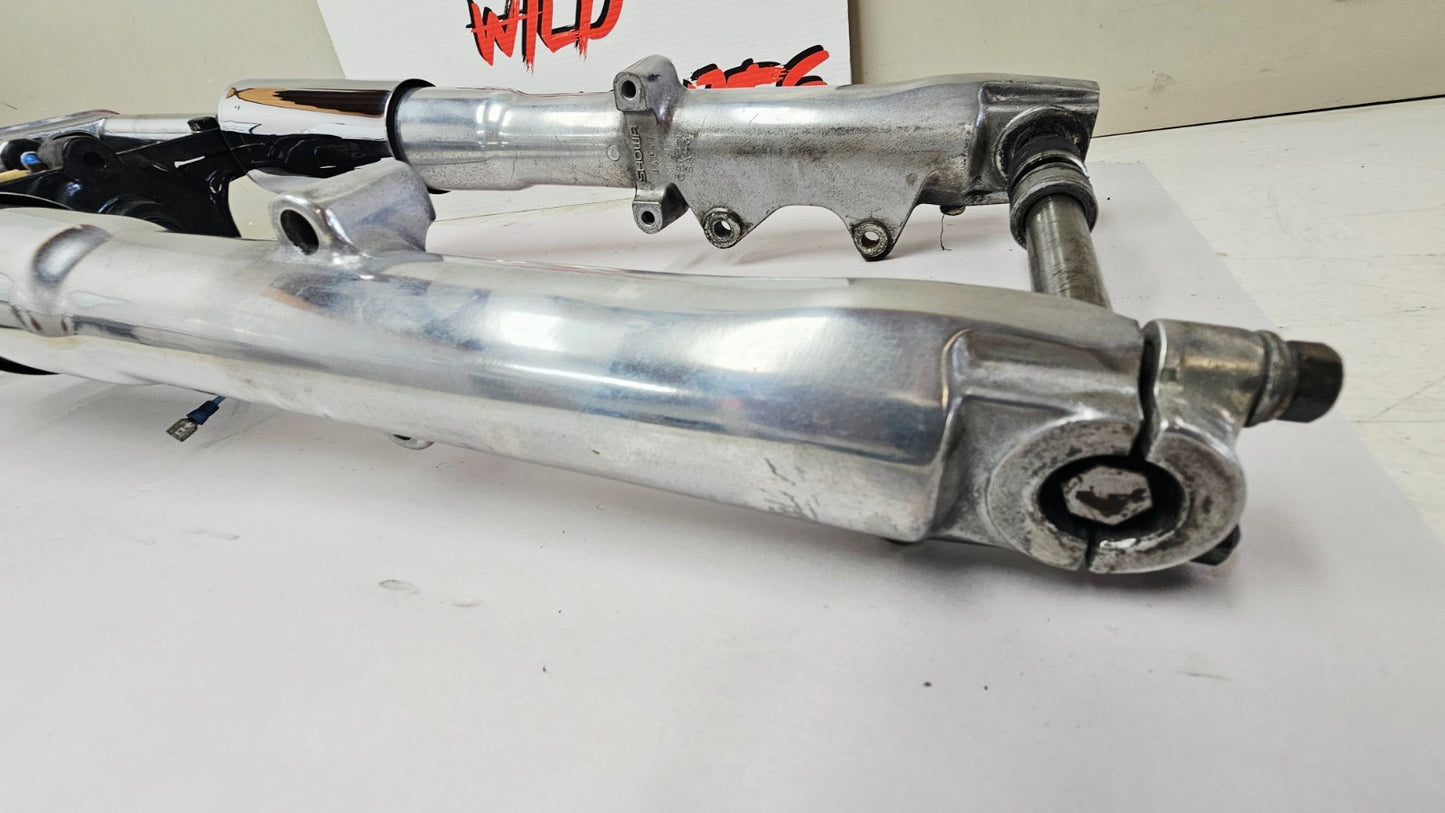 1995 HARLEY SOFTAIL FATBOY 41mm Front Fork Suspension Front End Triple Tree OEM