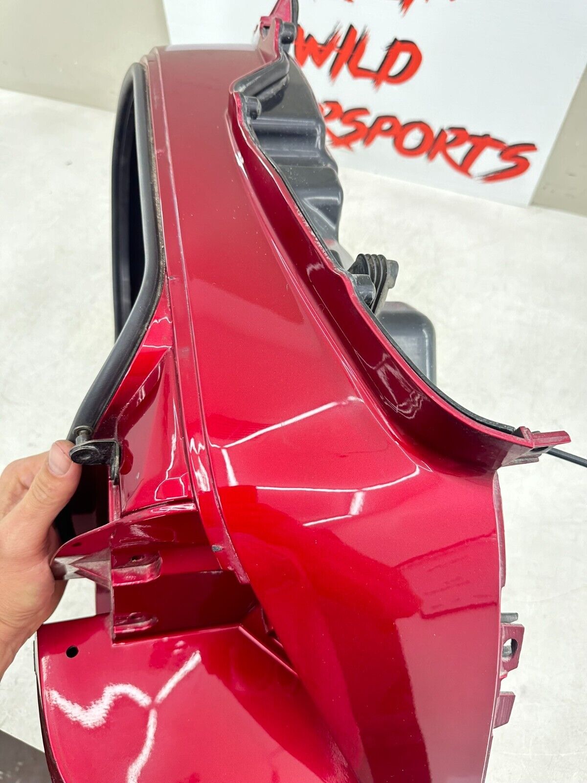 2004 Honda Goldwing GL1800 Left Inner Saddlebag Housing Case Panel