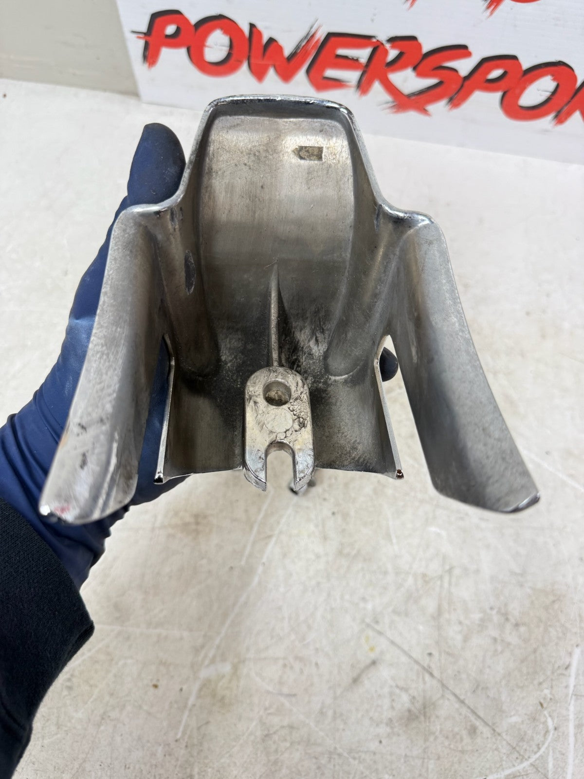 1993 HARLEY DYNA Wide Glide Chrome Front Lower Motor Mount Cover Guard