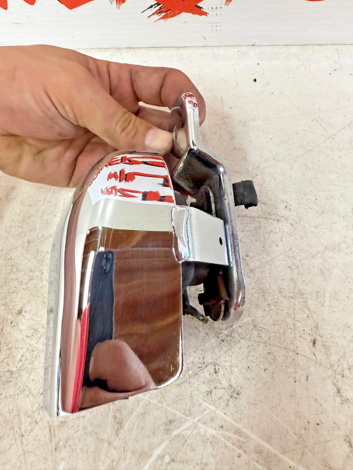 1997 HARLEY DAVIDSON SOFTAIL Horn & Chrome Cover