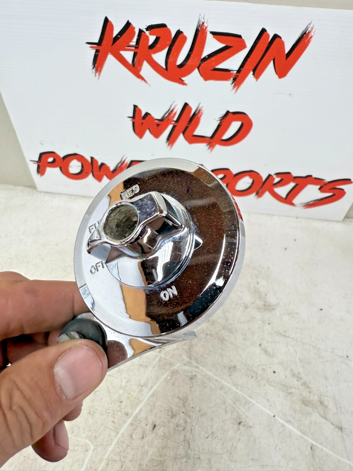 2001 HONDA VALKYRIE INTERSTATE Petcock Gas Fuel Shut Off Chrome