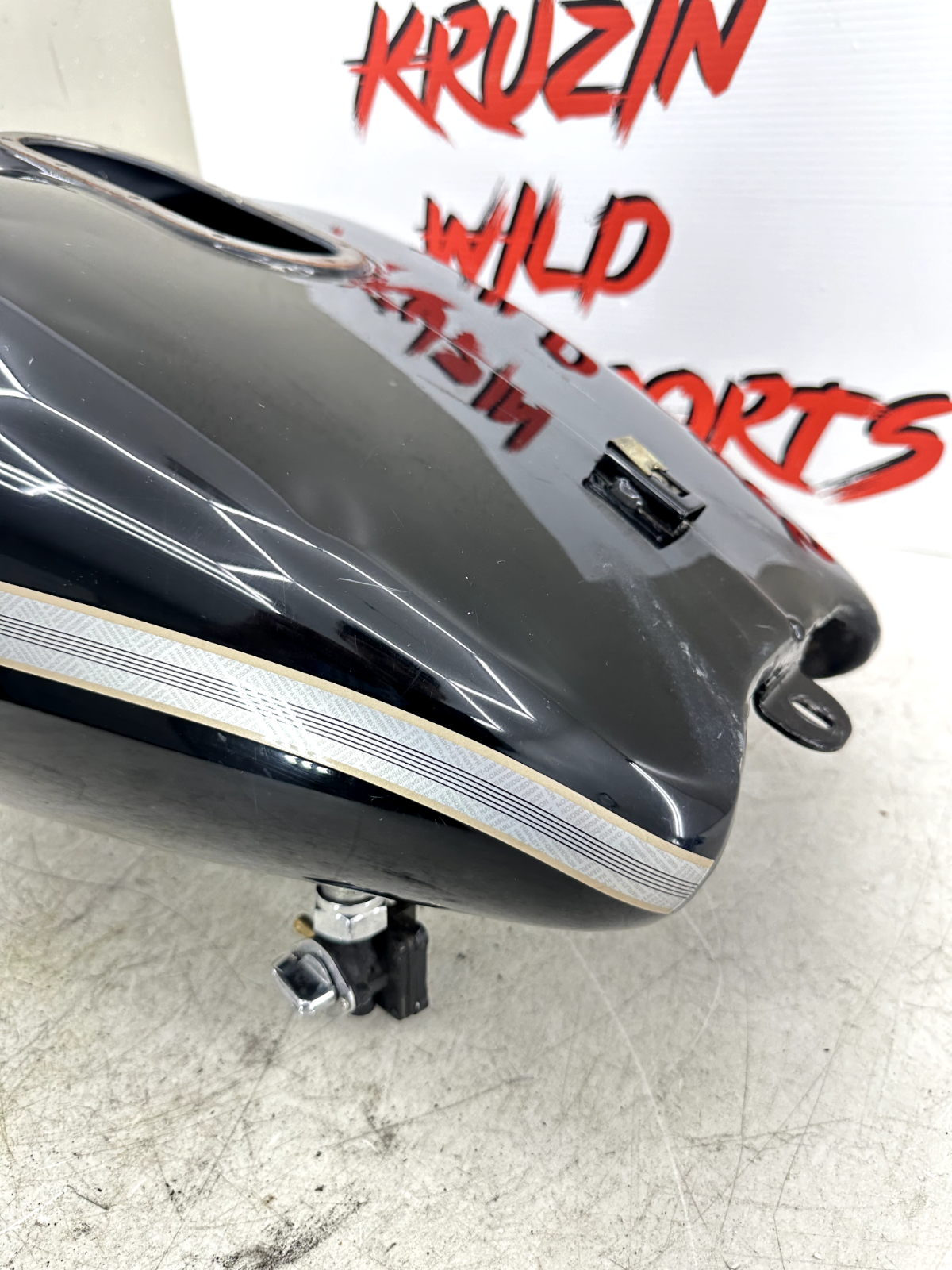 2003 HARLEY ELECTRA GLIDE  100 Anniversary Gas Fuel Tank Carburated Black