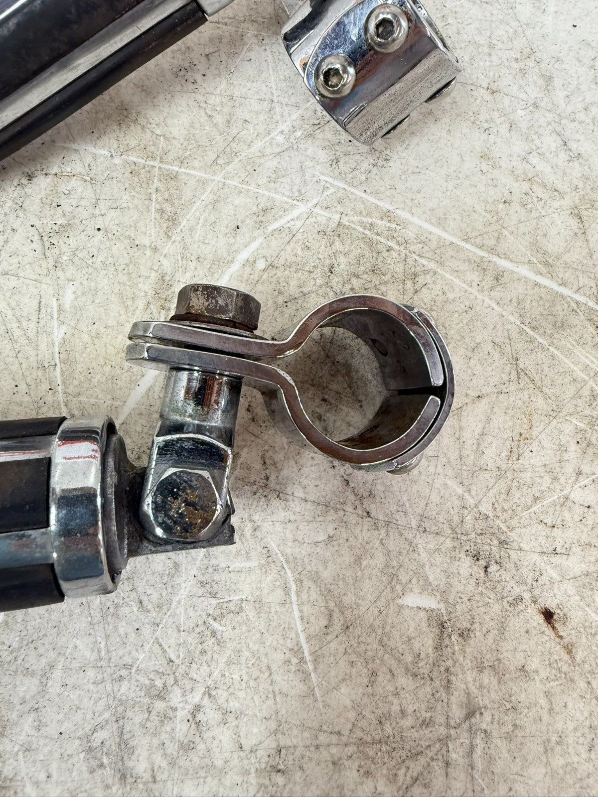 1997 HARLEY DAVIDSON SOFTAIL Highway Crash Guard Bar Foot Pegs Foot Rest