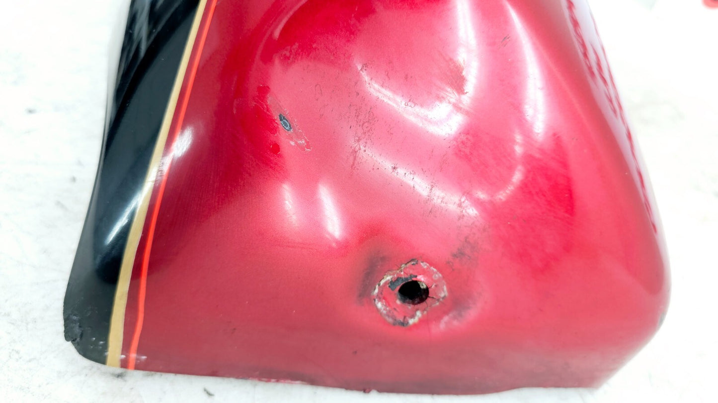 1998 HARLEY FLH ELECTRA GLIDE Right Lower Leg Fairing COWL PANEL RED BLACK OEM