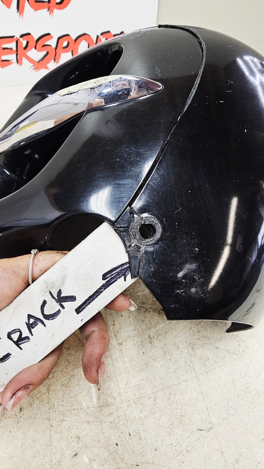 2000 HONDA VALKYRIE INTERSTATE Front Right Radiator Cover Pod