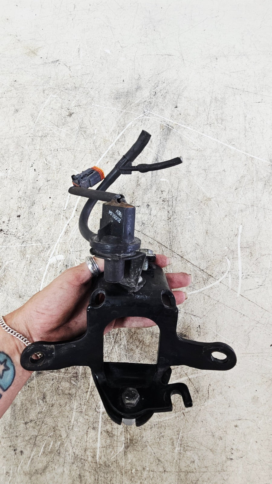 2001 Harley Davidson Sportster Upper Front Motor Mount Bracket