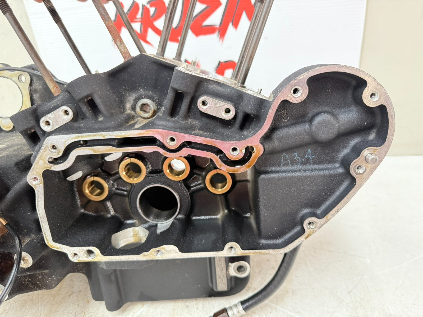 2003 Harley Davidson Sportster Engine Crankcase Crank Cases 24558-06