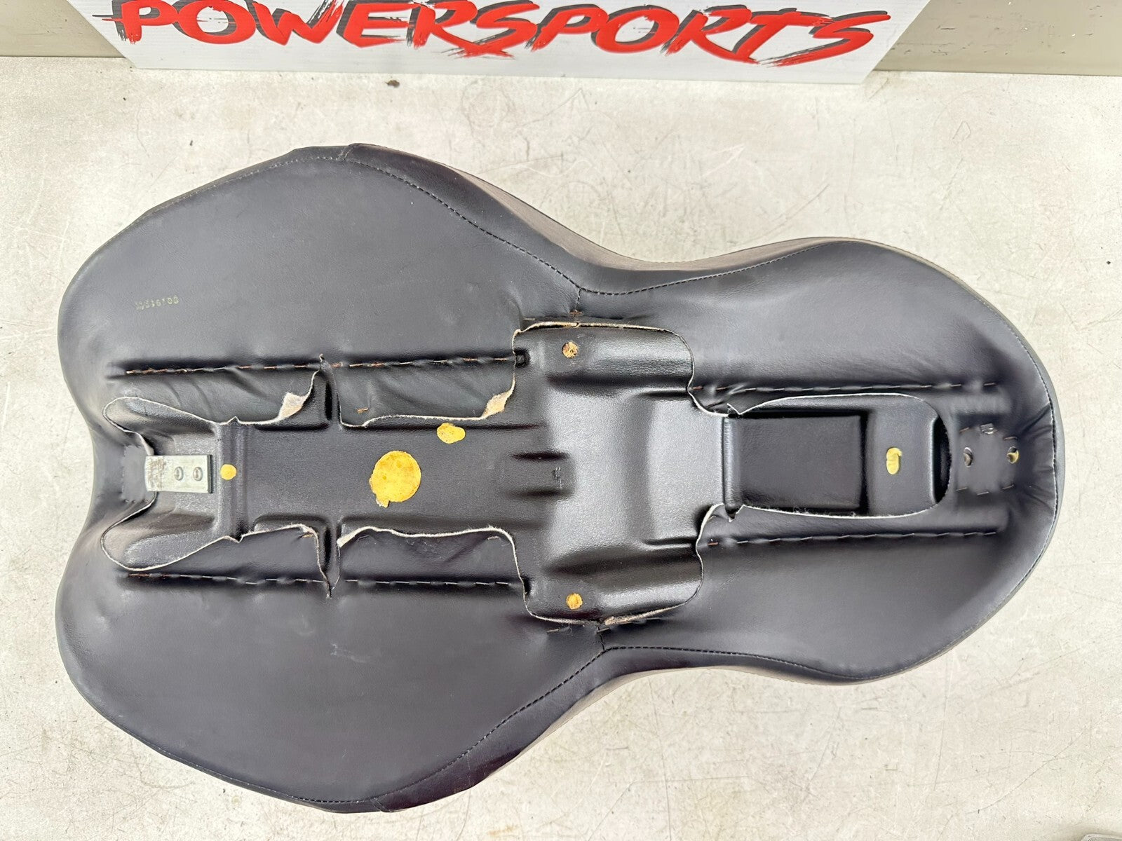 1999 HARLEY DYNA OEM HD Driver Passenger Seat Saddle Black NOS