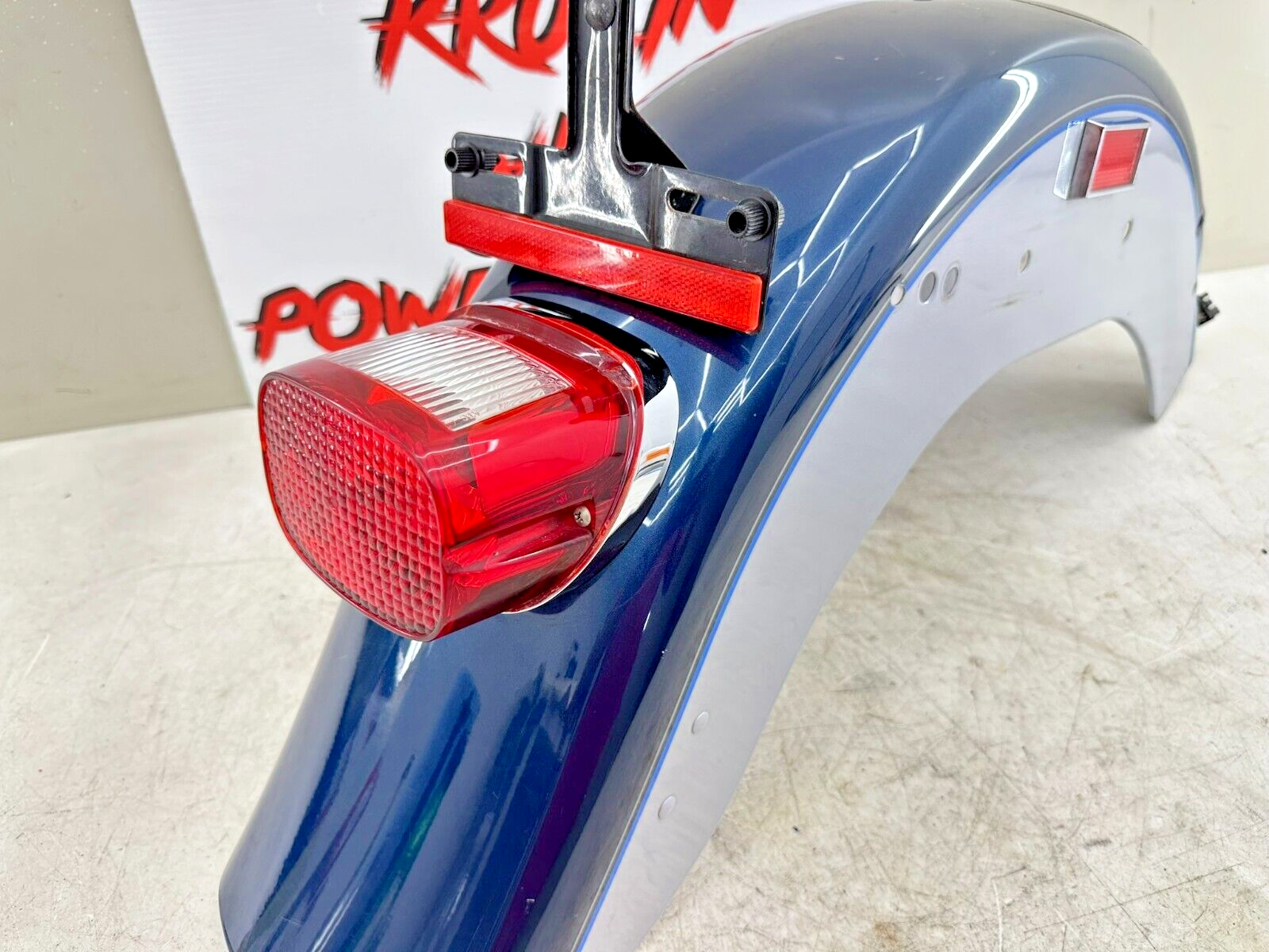 2002 HARLEY SOFTAIL OEM HD Rear Fender + Brake Light