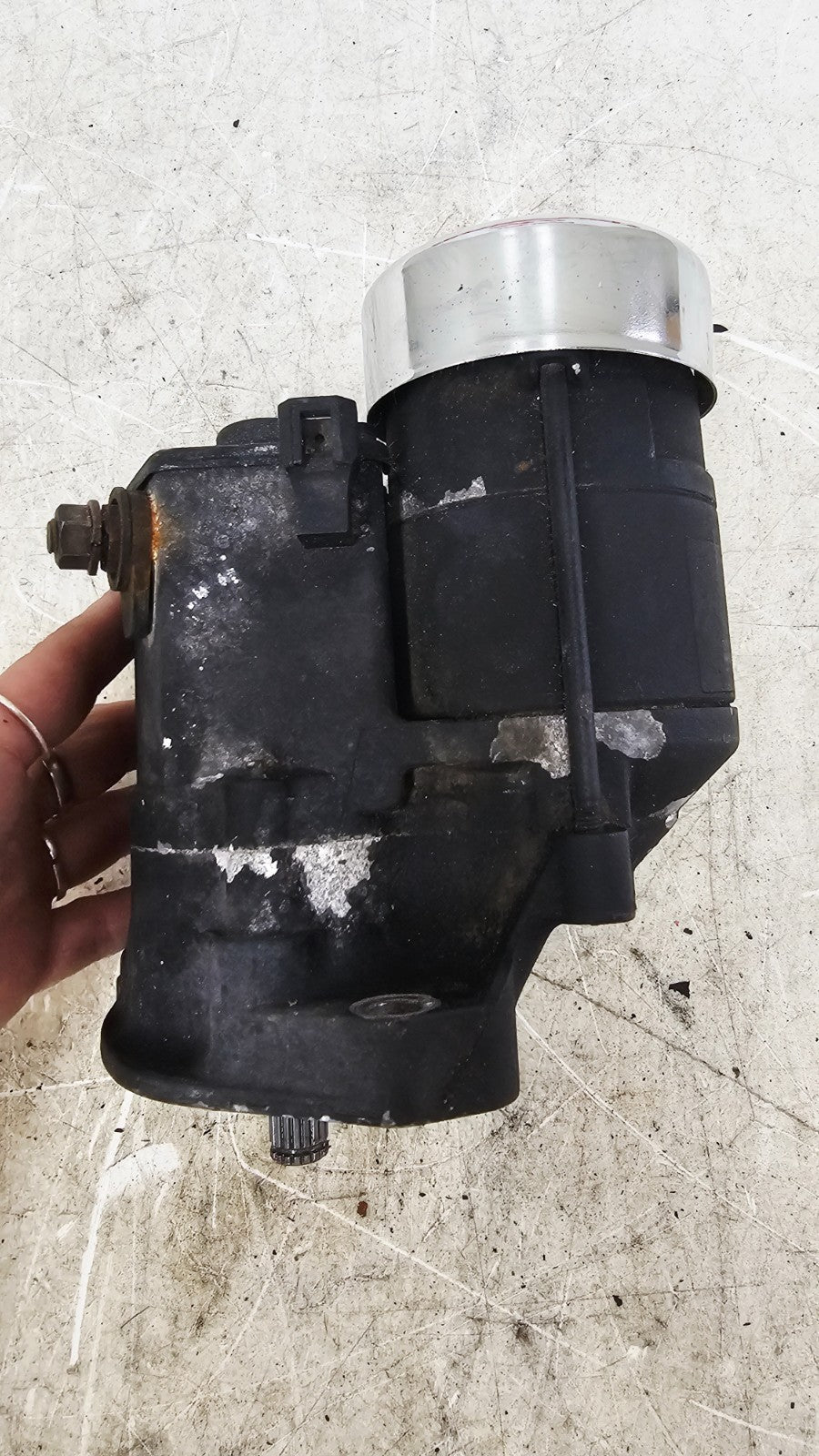 1997 HARLEY DYNA OEM Engine Starter Motor & Starting Gear Jackshaft