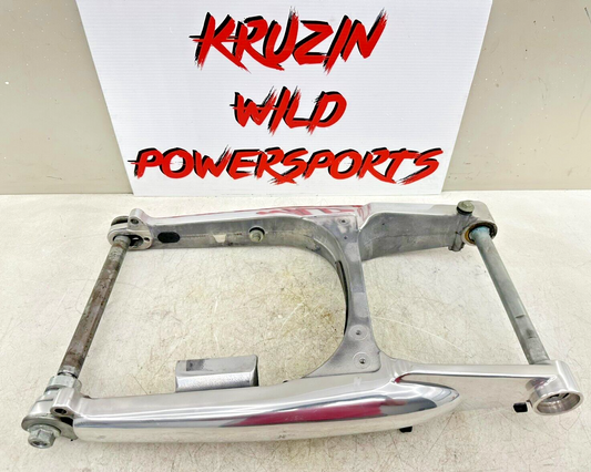 2003 Harley Davidson V Rod VRSCA Swingarm Polished W/ Axle + Mounting Bolt