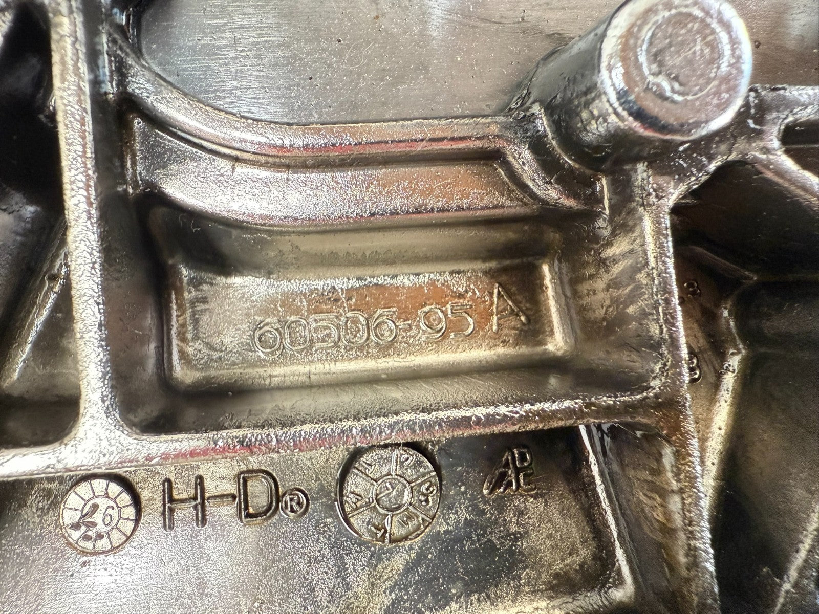 1997 HARLEY DAVIDSON SOFTAIL Outer Primary Clutch Cover Case Chrome Housing