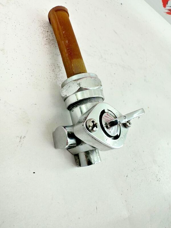 2001 Harley Davidson Sportster Chrome Manual Fuel Gas Petcock Valve OEM HD