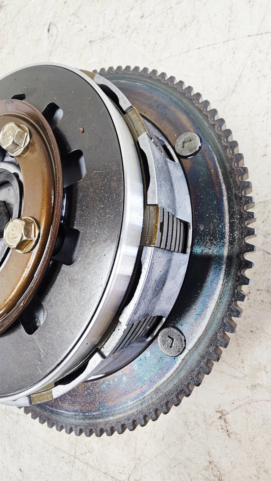 2000 HARLEY SOFTAIL DEUCE Primary Clutch Chain Compensator Jackshaft Gear