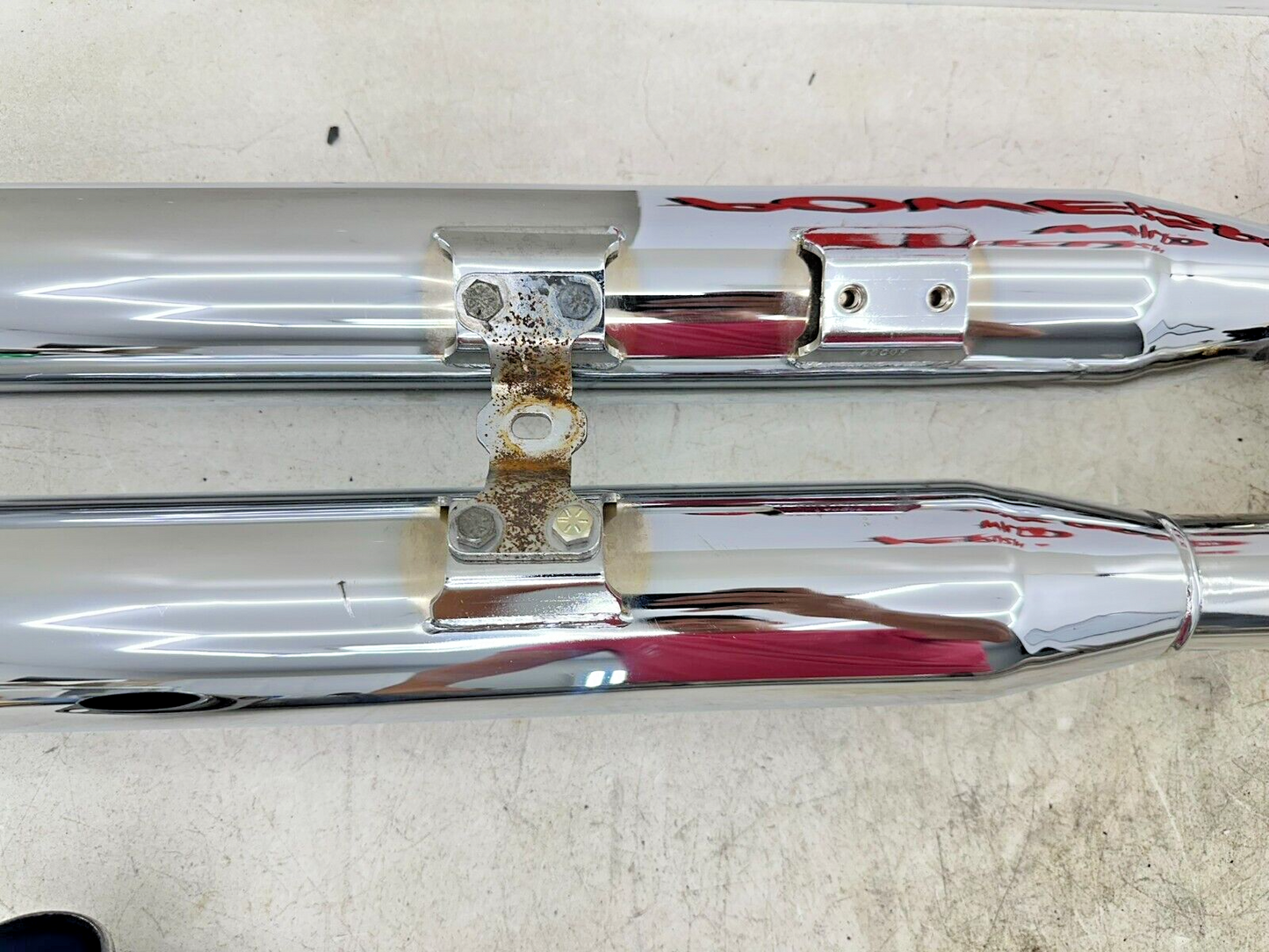 2002 HARLEY SOFTAIL Cobra Exhaust System Header + Muffler