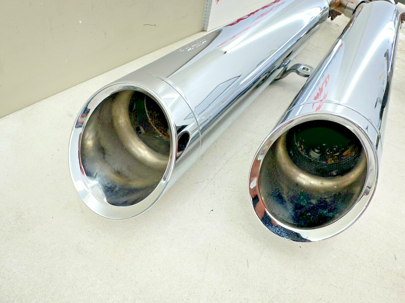 2002 HARLEY SOFTAIL Cobra Exhaust System Header + Muffler