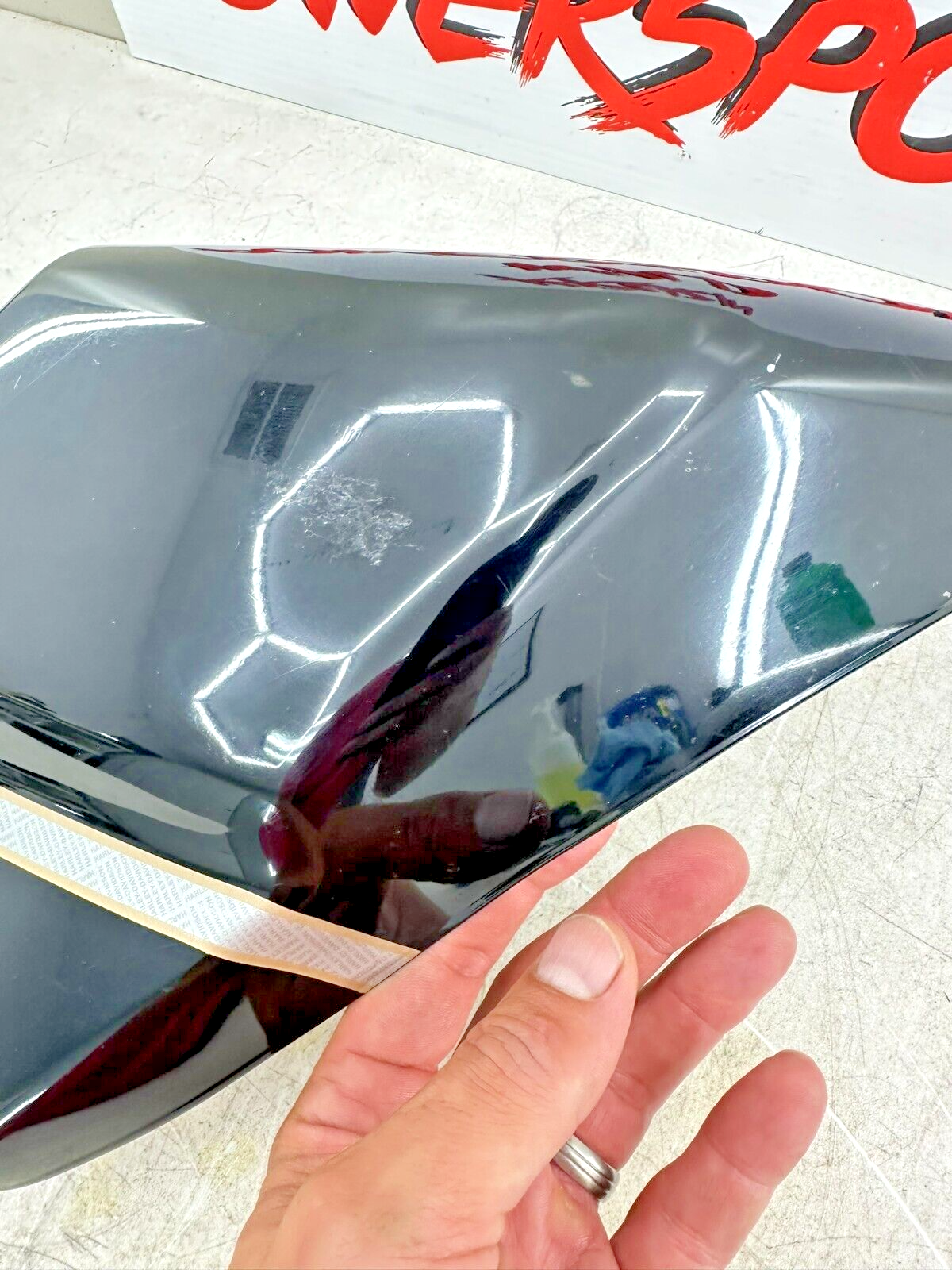 2003 HARLEY ELECTRA GLIDE classic Right Side Cover Black Anniversary Paint