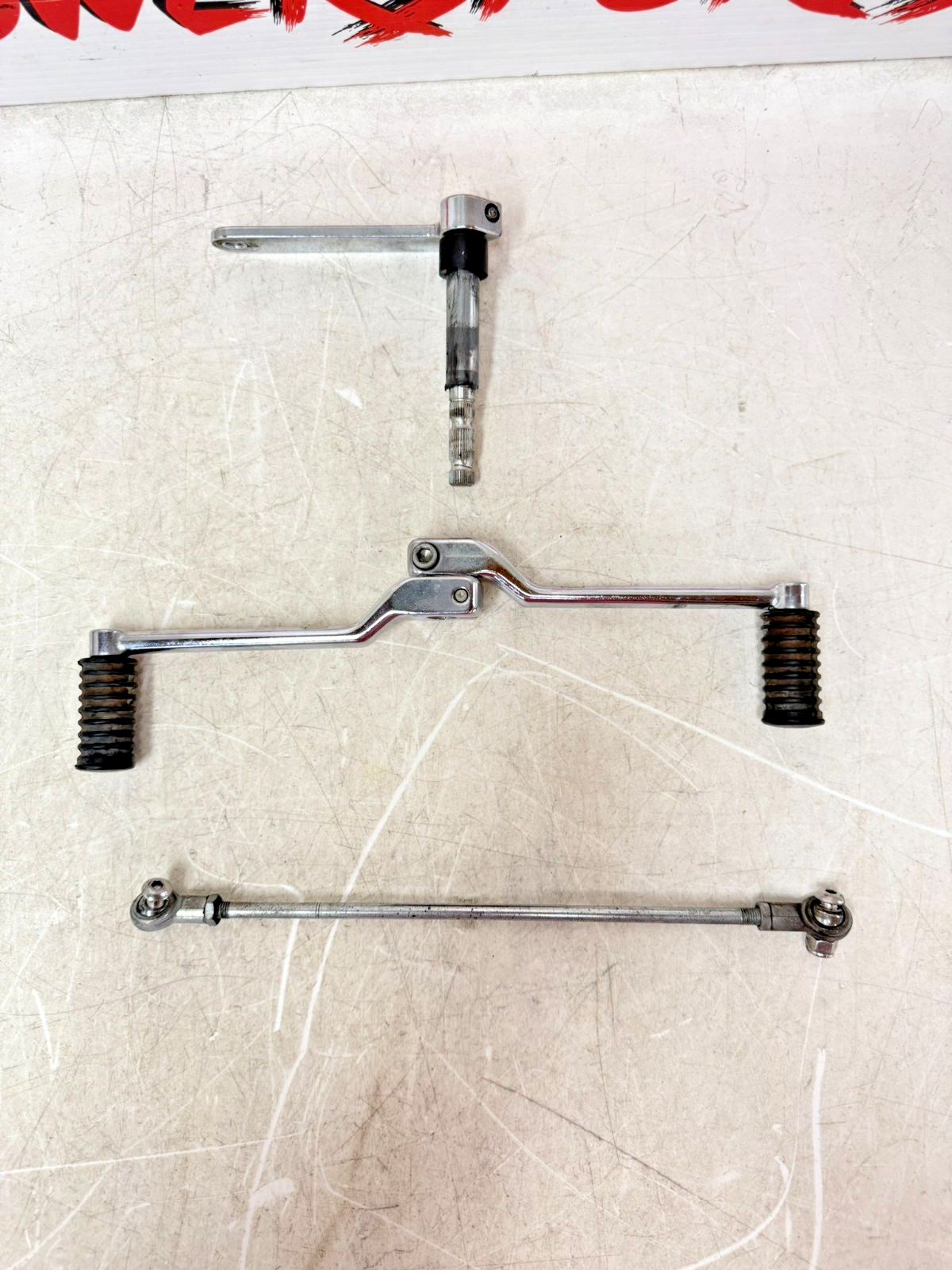 2003 HARLEY ELECTRA GLIDE Heel Toe Shifter Shift Lever Linkage