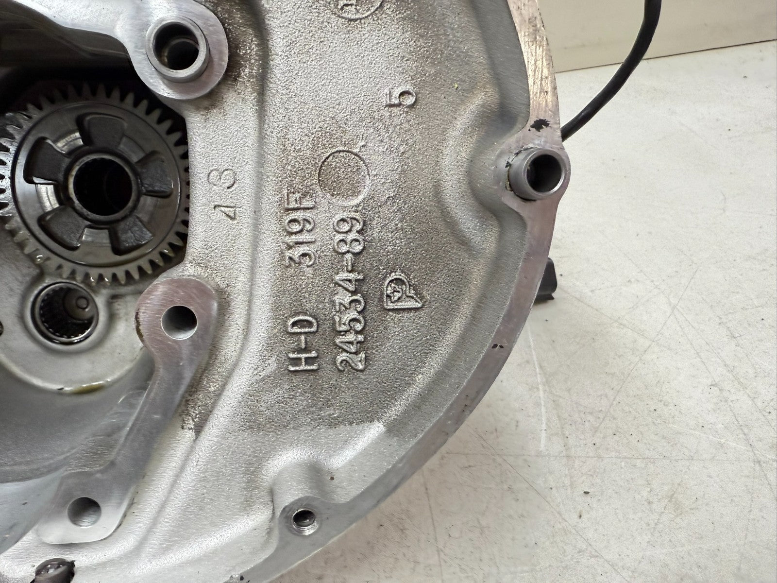 1997 Harley Davidson Sportster Engine Motor Block Crankcase Crank Cases