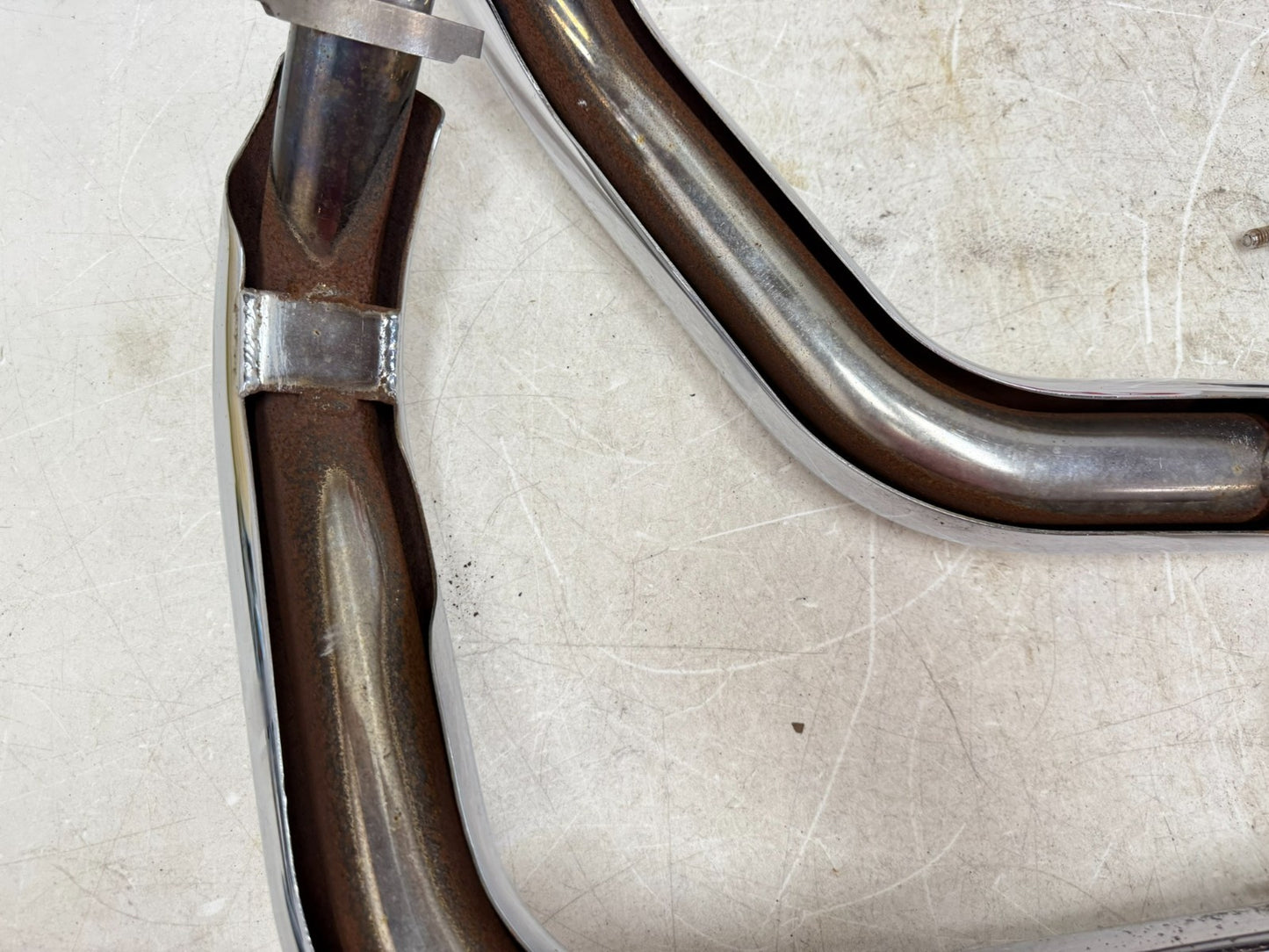 2003 Harley Davidson Sportster Front Rear Exhaust Header Head Pipe