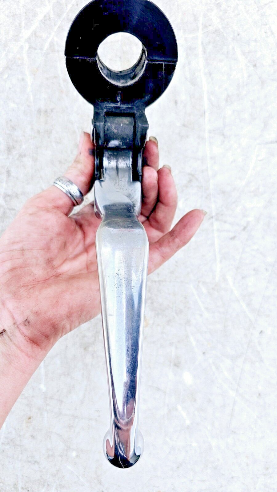 1995 HARLEY DYNA CONVERTIBLE Clutch Lever + Perch Mount