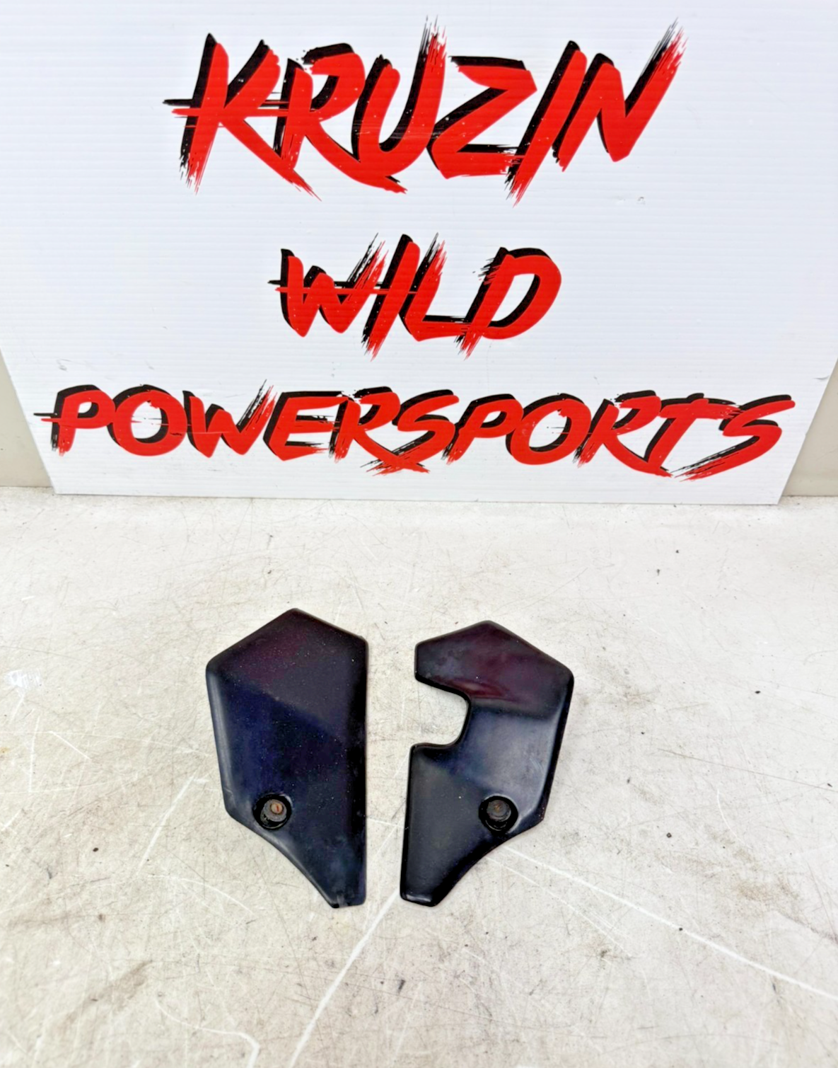 2001 HONDA VALKYRIE INTERSTATE Front Frame Neck Left Right Cover Trim Black