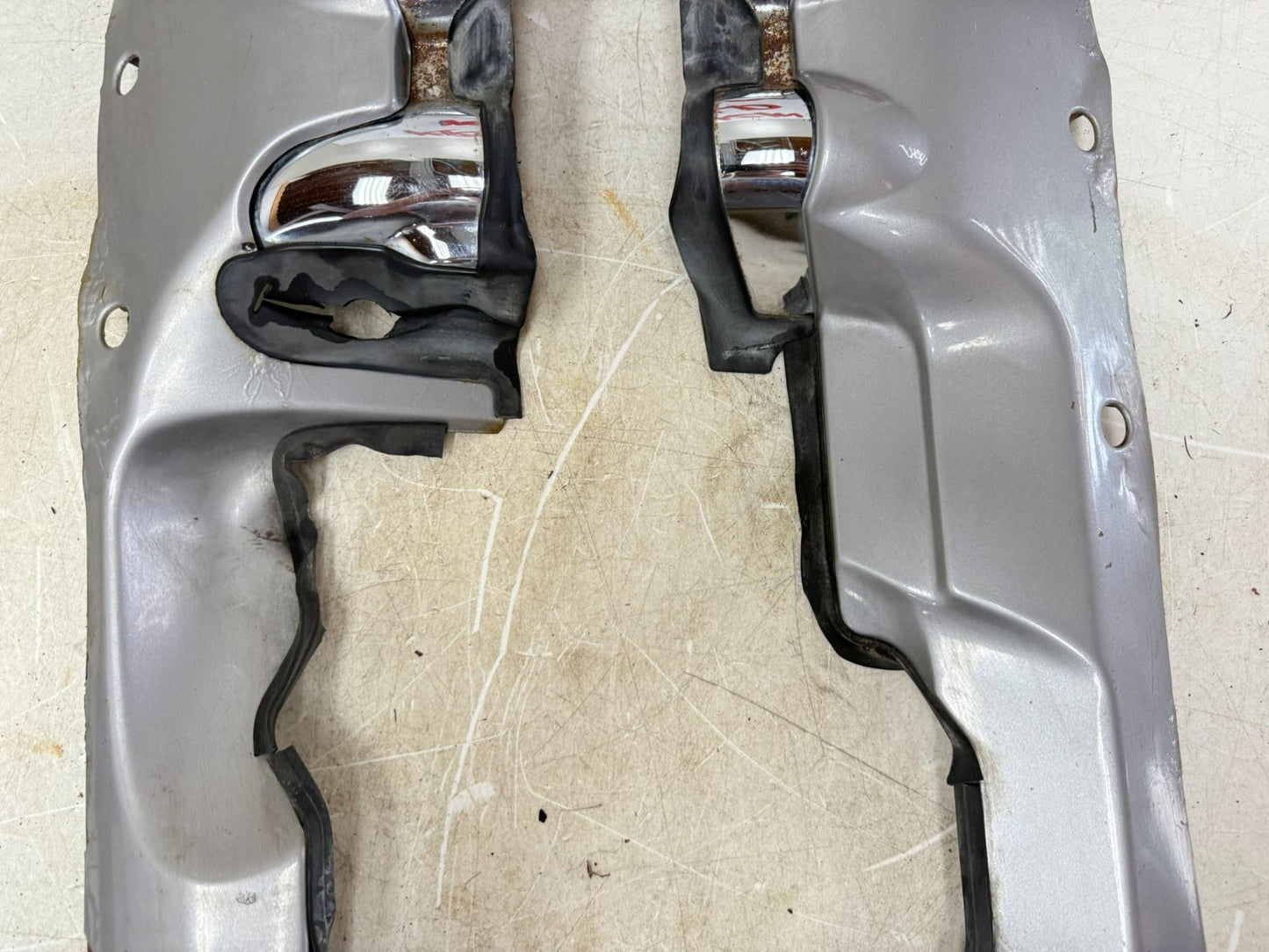 2002 Honda Goldwing GL1800 Lower Exhaust Heat Shields Guard Left & Right Covers