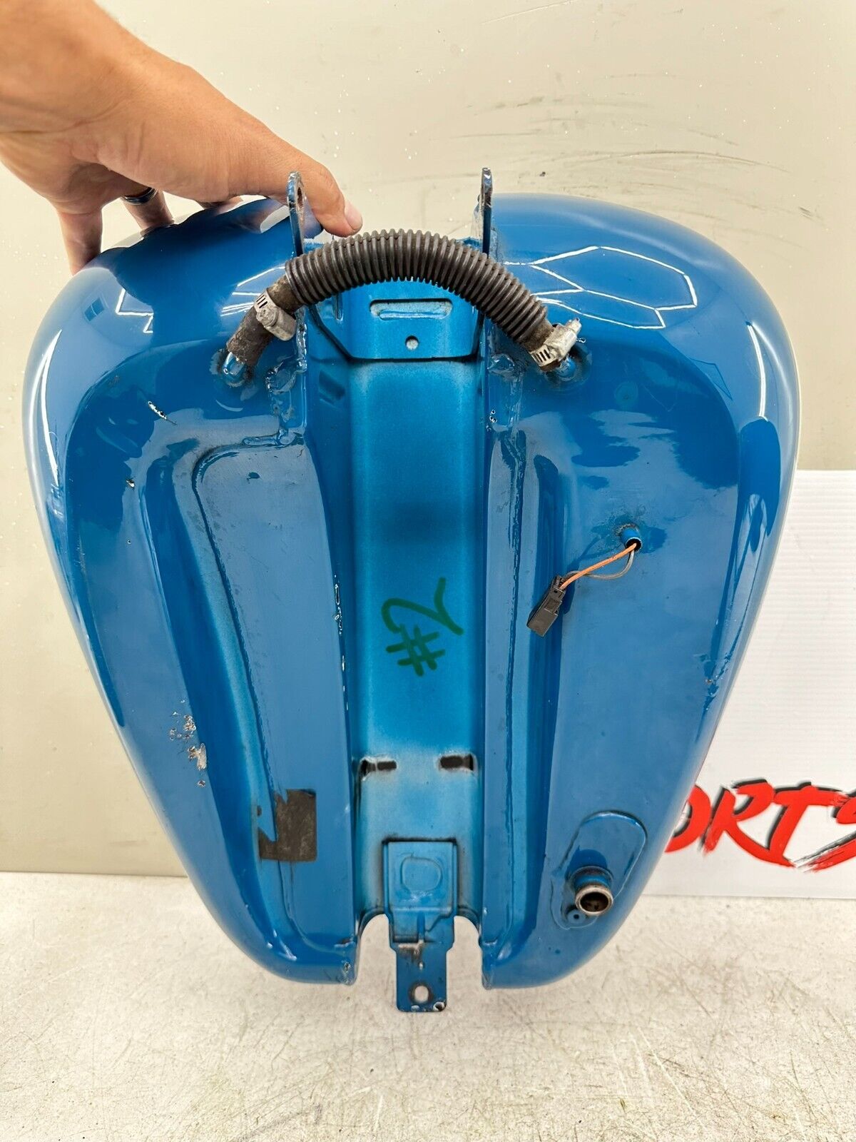 2001 HARLEY SOFTAIL FLTSTS Heritage Springer Front Rear Fender Gas Tank