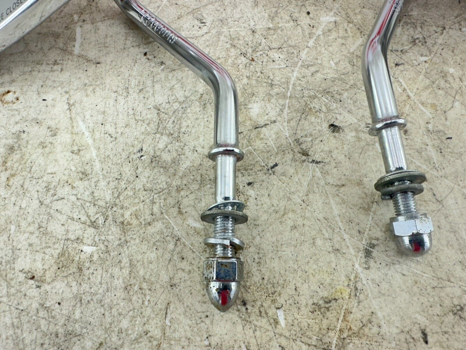 1995 HARLEY SOFTAIL Chrome Right Left Mirrors