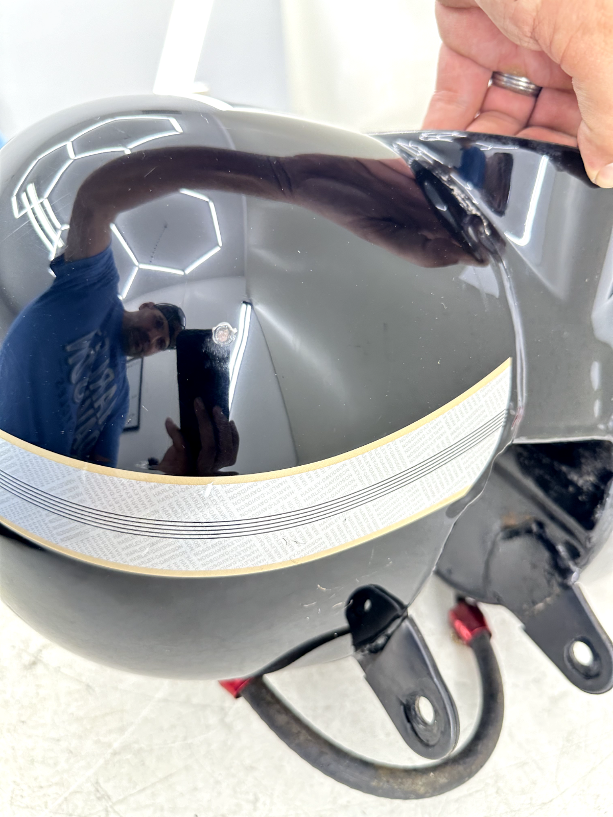 2003 HARLEY ELECTRA GLIDE  100 Anniversary Gas Fuel Tank Carburated Black