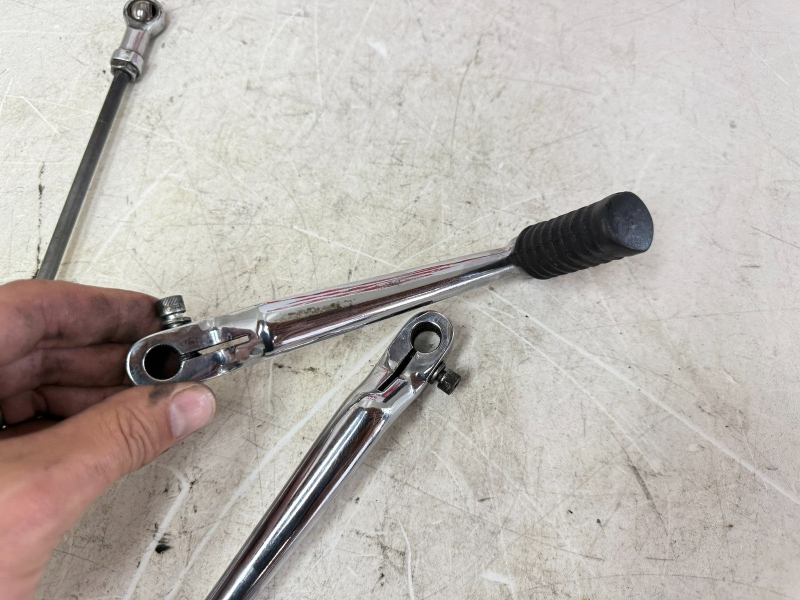 2003 HARLEY ELECTRA GLIDE OEM Heel Toe Shifter Shift Lever Linkage