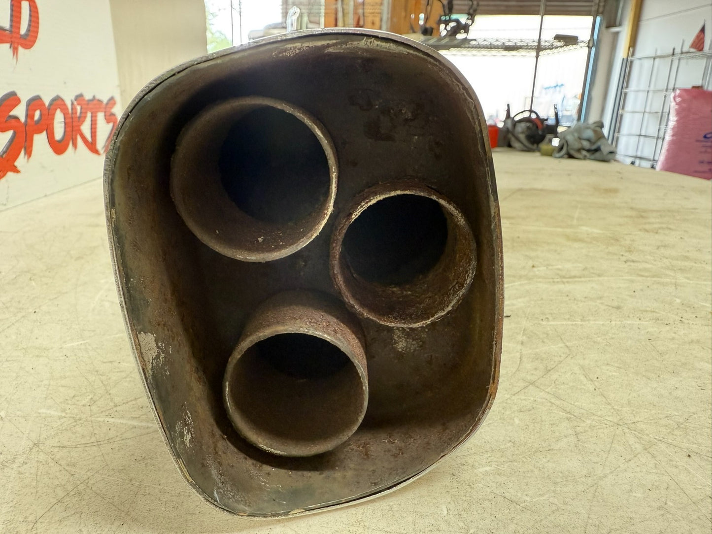 2002 Honda Goldwing GL1800 Right Exhaust Pipe Muffler Slip On Can Silencer