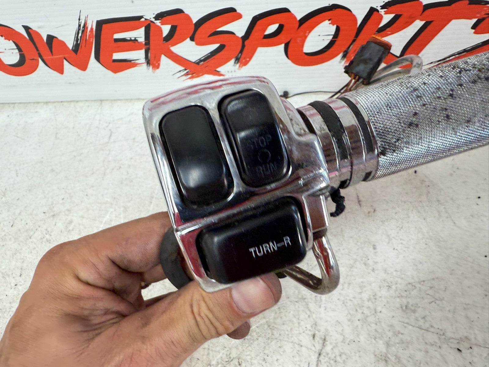 1997 HARLEY DAVIDSON SOFTAIL Chrome Left Right Hand Controls Switch Housing