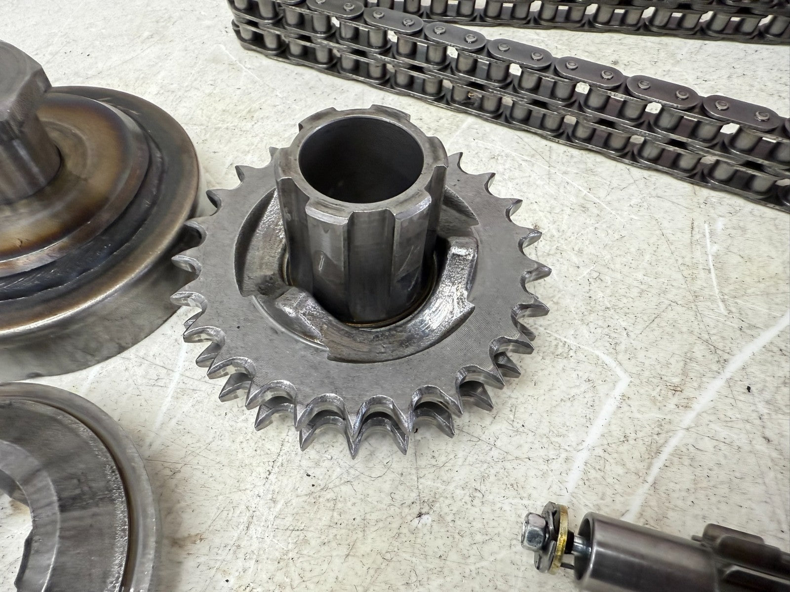 1998 HARLEY FLH ELECTRA GLIDE Primary Clutch Chain Compensator Jackshaft Gear