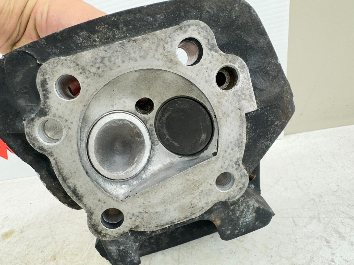 1997 HARLEY DYNA OEM HD Cylinder Heads W/ Valves Front + Rear