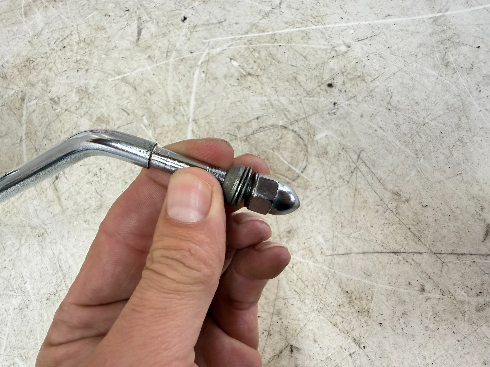 1997 Harley Davidson Sportster Chrome Right Side Mirror OEM