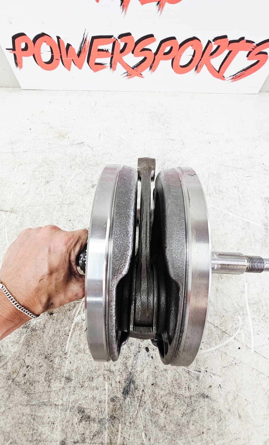 2001 Harley Davidson Sportster Crank Flywheel Crankshaft & Connecting Rod 21K mi