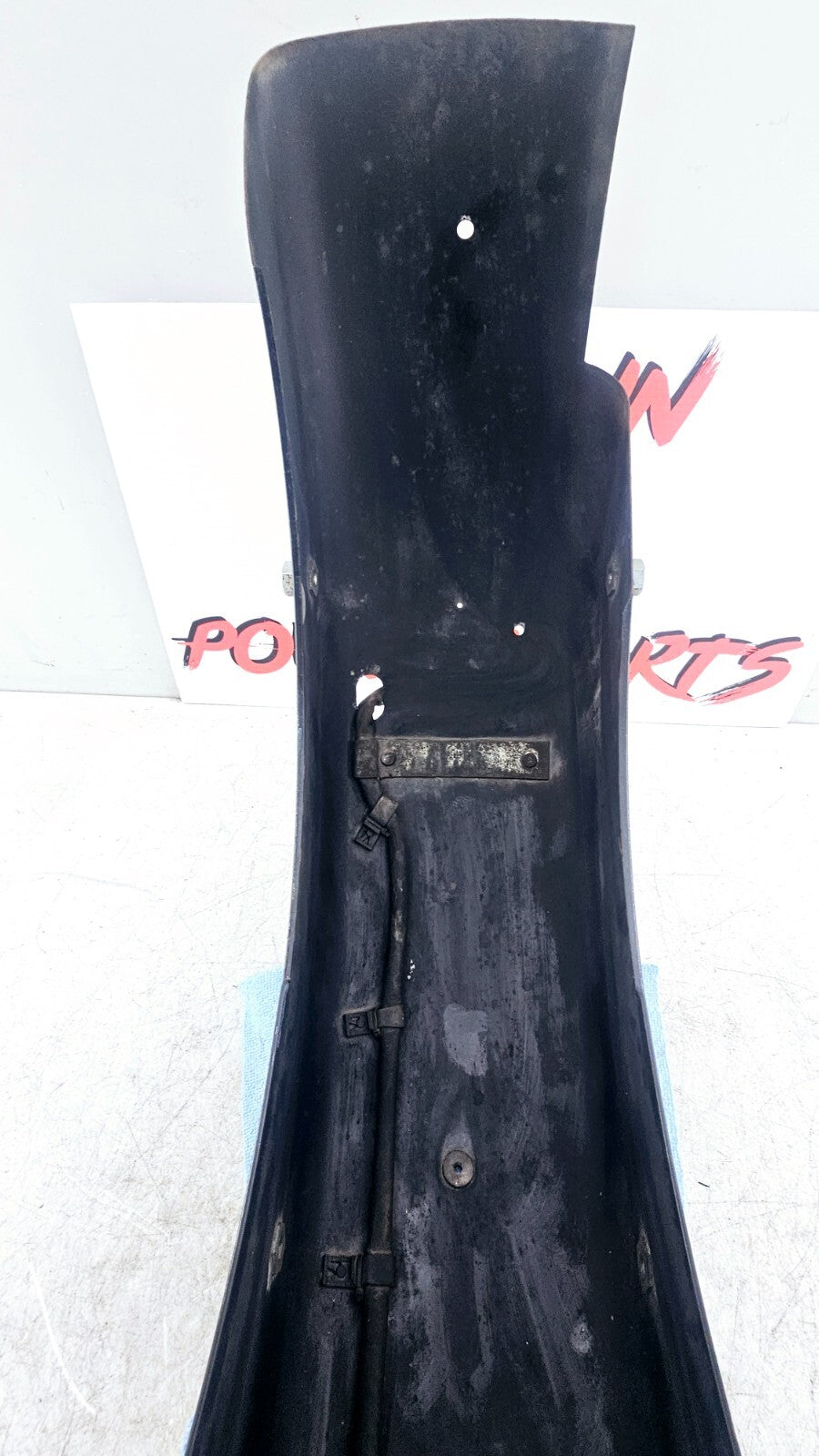 1998 HARLEY FLH ROADKING Rear Fender Brake Turn BLACK PURPLE FLAME OEM HD PAINT