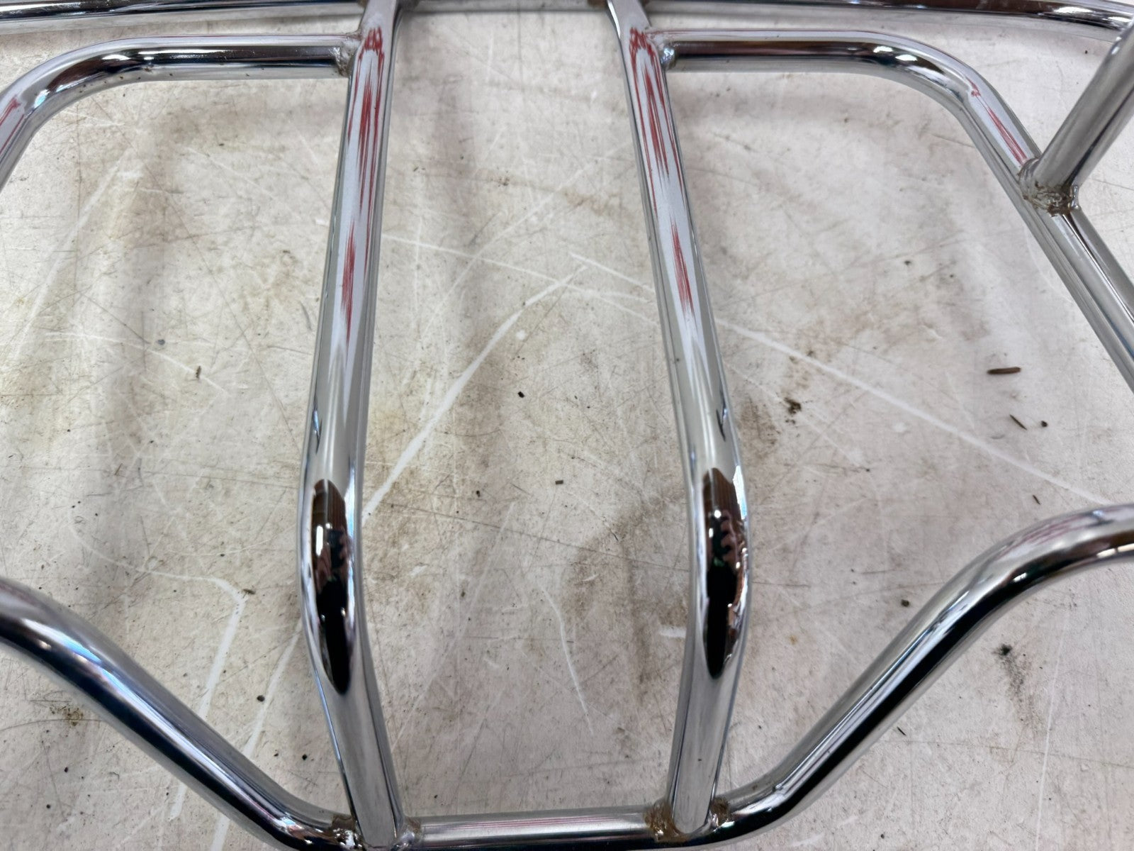 2002 Honda Goldwing GL1800 Rear Trunk Top Case Luggage Rack Chrome