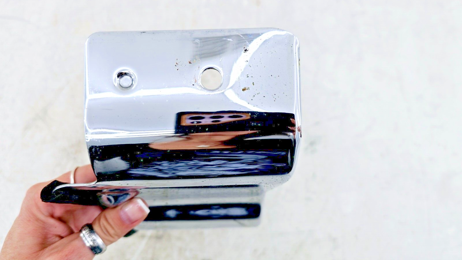 2002 HARLEY ELECTRA GLIDE Chrome Lower Batwing Fairing Cover Trim