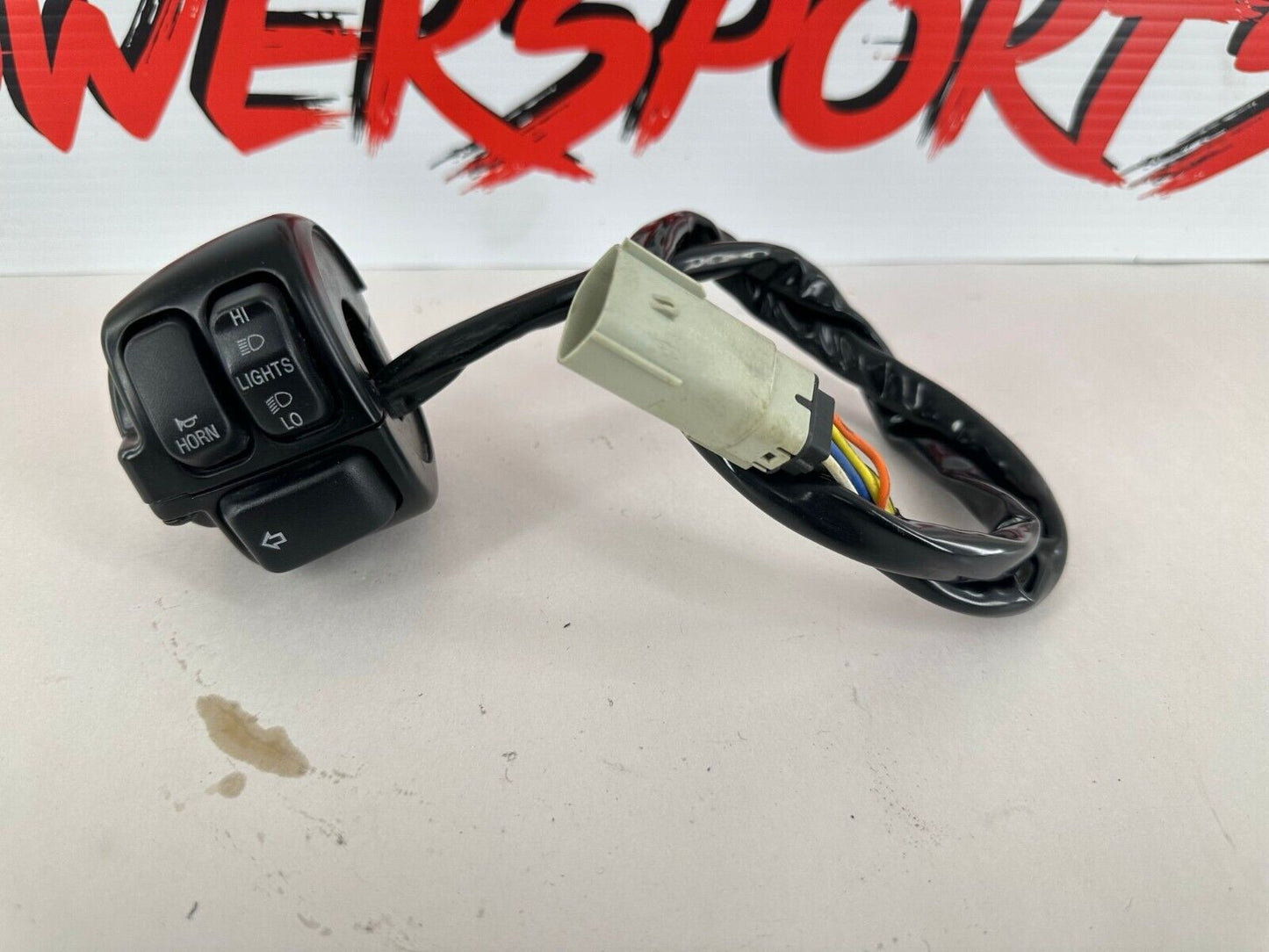 2012 HARLEY SPORTSTER CUSTOM Left Hand Controls Switch Housing