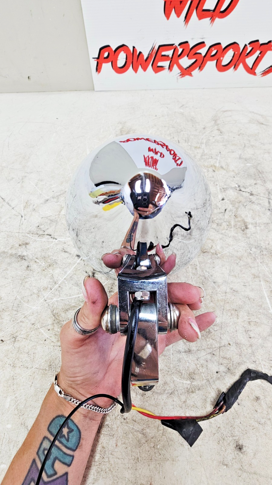 2000 HARLEY SOFTAIL DEUCE Front Headlight Head Light Lamp LED Bulb