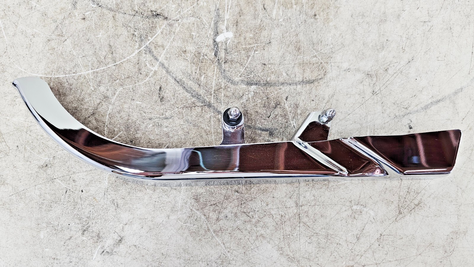 2003 HARLEY SOFTAIL DEUCE Chrome Upper Belt Cover Guard Shield