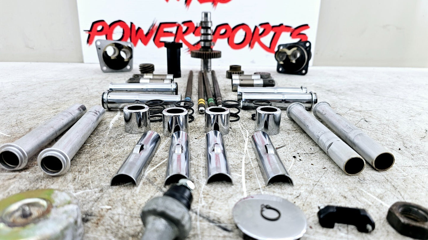 1995 HARLEY DYNA CONVERTIBLE Lifters Push Rods + Covers Cam Lifter Blocks