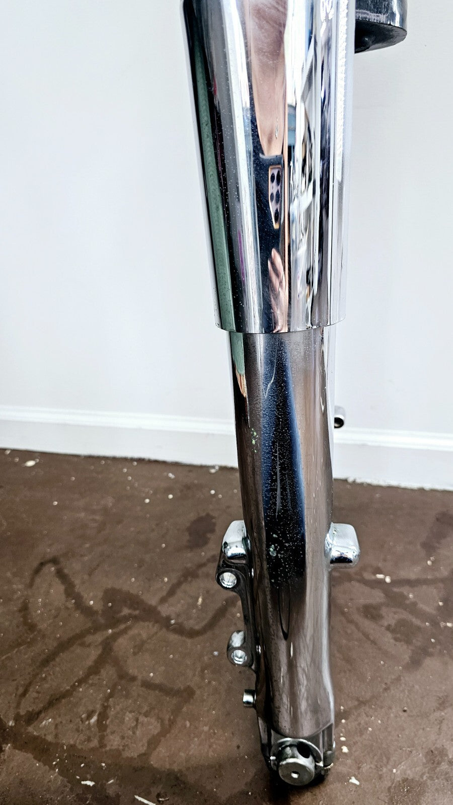 2002 HARLEY ELECTRA GLIDE Chrome Forks Triple Tree Front End Chrome Lowers