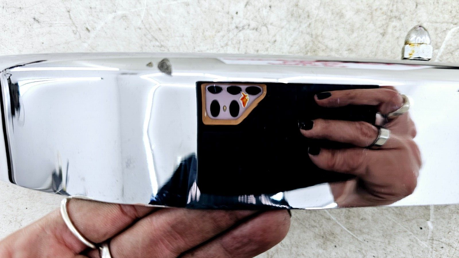 1999 HARLEY SOFTAIL Chrome Upper Belt Cover Guard + Black Lower