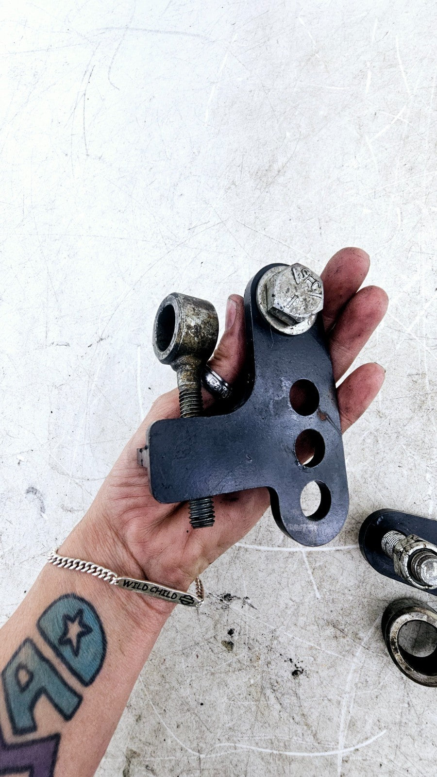 2001 Harley Davidson Sportster Rear Lowering Kit Blocks