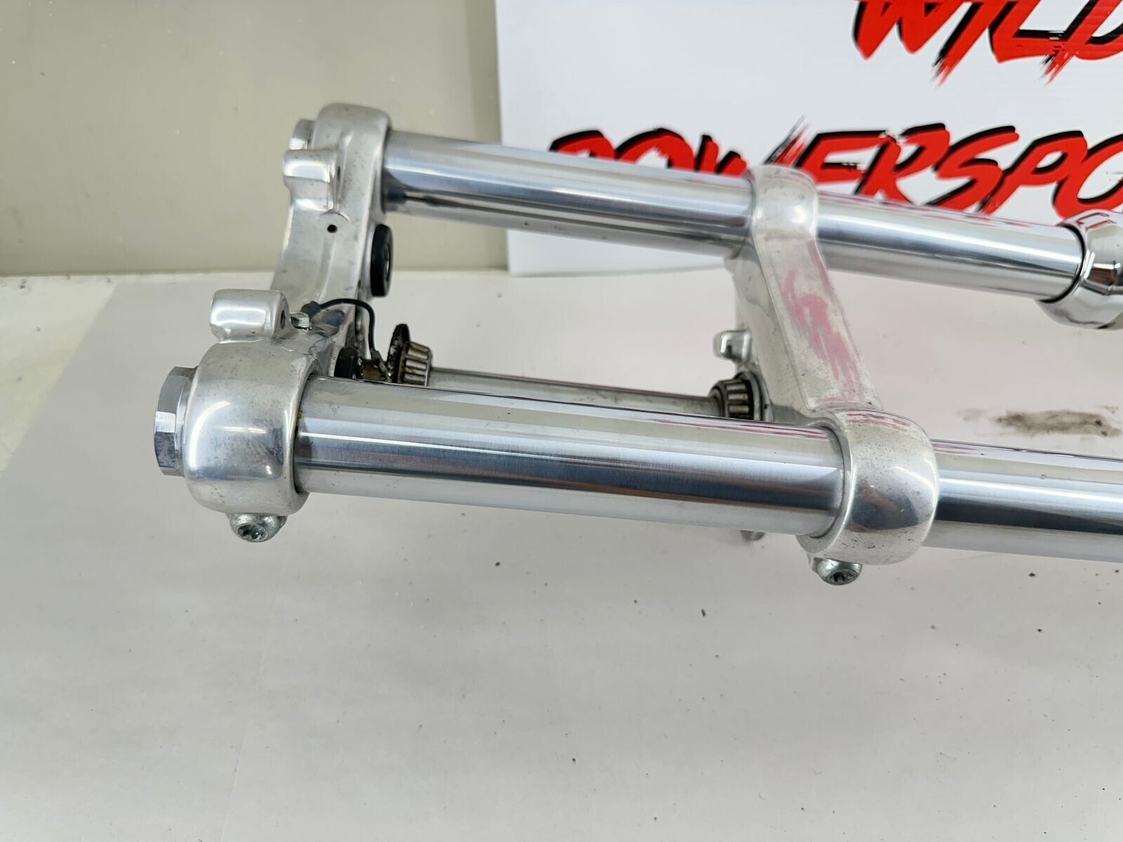 2003 Harley Davidson Sportster Forks Triple Clamp Narrow Glide Front End w/ Axle